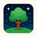 icon_space_tree_modern icon preview