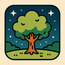 icon_space_tree_retro icon preview