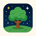 icon_space_tree_rounded icon preview