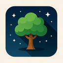 icon_space_tree_shadow_effect icon preview