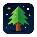 icon_space_tree_sharp_edges icon preview