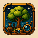 icon_space_tree_steampunk icon preview