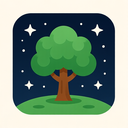 icon_space_tree_vector icon preview