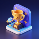 icon_space_trophy_3d_isometric icon preview
