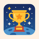 icon_space_trophy_flat_pastel icon preview