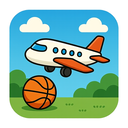 icon_sports_airplane_cartoon icon preview
