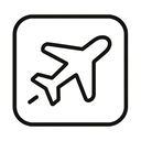 icon_sports_airplane_line_art icon preview
