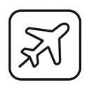 icon_sports_airplane_minimal_outline icon preview