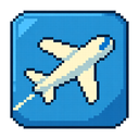 icon_sports_airplane_pixel_art icon preview