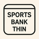 icon_sports_bank_thin icon preview
