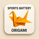 icon_sports_battery_origami icon preview