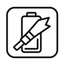 icon_sports_battery_outline icon preview