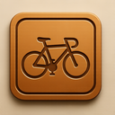 icon_sports_bicycle_embossed icon preview
