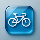 icon_sports_bicycle_glassy icon preview