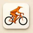 icon_sports_bicycle_origami icon preview