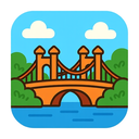 icon_sports_bridge_cartoon icon preview