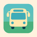 icon_sports_bus_flat_pastel icon preview