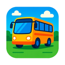 icon_sports_bus_vibrant_colors icon preview