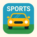icon_sports_car_flat_design icon preview