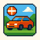 icon_sports_car_pixel_art icon preview