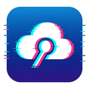 icon_sports_cloud_digital_glitch icon preview