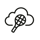 icon_sports_cloud_minimal_outline icon preview