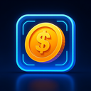 icon_sports_coin_futuristic icon preview