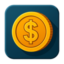 icon_sports_coin_sharp_edges icon preview