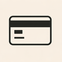 icon_sports_credit_card_minimalist icon preview