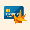 icon_sports_credit_card_origami icon preview
