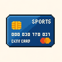 icon_sports_credit_card_pixel_art icon preview