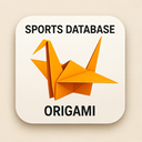 icon_sports_database_origami icon preview