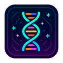 icon_sports_dna_strand_cyberpunk icon preview