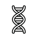 icon_sports_dna_strand_minimal_outline icon preview