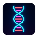 icon_sports_dna_strand_neon icon preview