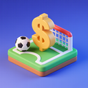 icon_sports_dollar_sign_3d_isometric icon preview
