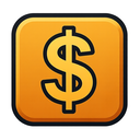 icon_sports_dollar_sign_bold icon preview