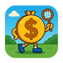 icon_sports_dollar_sign_cartoon icon preview