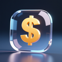 icon_sports_dollar_sign_glassy icon preview