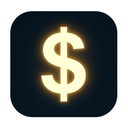 icon_sports_dollar_sign_glow_effect icon preview