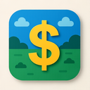 icon_sports_dollar_sign_modern icon preview