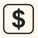 icon_sports_dollar_sign_simplified icon preview