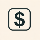 icon_sports_dollar_sign_thin icon preview