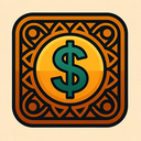icon_sports_dollar_sign_tribal icon preview