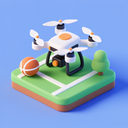 icon_sports_drone_3d_isometric icon preview
