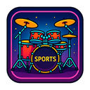 icon_sports_drum_cyberpunk icon preview