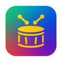 icon_sports_drum_gradient icon preview