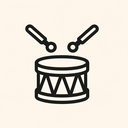 icon_sports_drum_minimalist icon preview