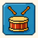 icon_sports_drum_pixel_art icon preview
