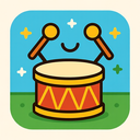 icon_sports_drum_playful icon preview